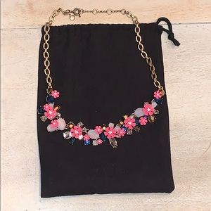 J.Crew Floral Statement Necklace